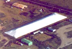 Arial View of Grain Cover