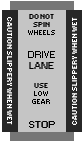 diagram of drive lane